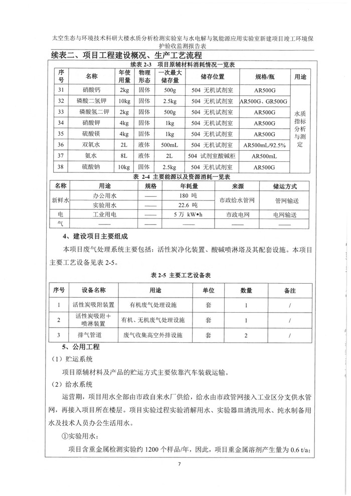 太空實驗室新建項目竣工環境保護驗收公示(圖11)